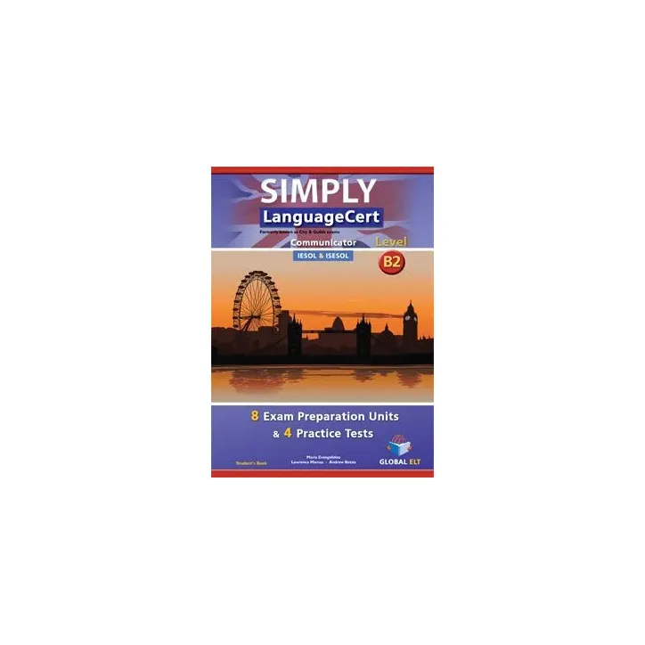 SIMPLY LanguageCert Communicator B2 Student's Book Andrew Betsis Elt ...