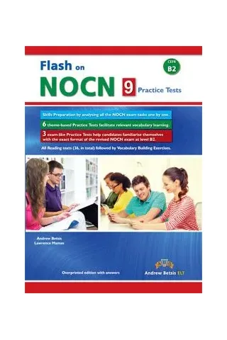 Flash on NOCN B2 9 practice tests Teacher's Book Andrew Betsis Elt 9789604139231