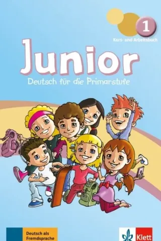 Junior 1 Kurs und Arbeitsbuch and Online-Hormaterial Klett Hellas  978-960-582-070-1