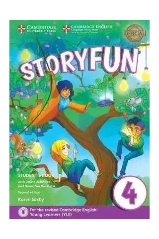 Storyfun 4 Student's book + Home fun booklet 4 & Online Activities (2nd Ed. 2018  Movers)