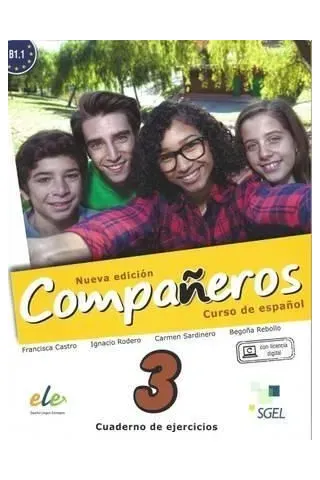 Companeros 3 Cuaderno de Ejercicios Nueva Edicion