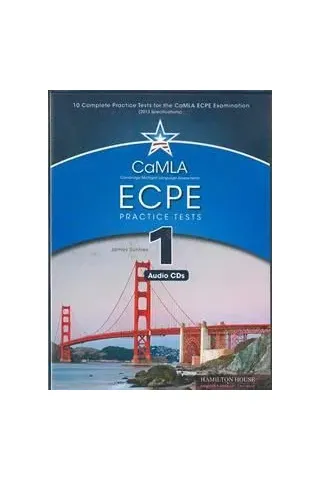 CAMLA ECPE Practice Tests 1 Audio Cds Hamilton House 9789963721726