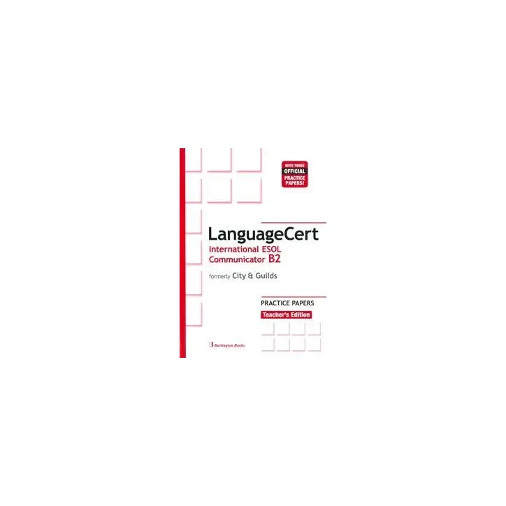 LanguageCert International ESOL Communicator B2 Teacher's Burlington ...