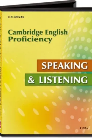 CPE Speaking & Listening CDs (4) (New Format 2013)