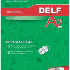 Delf A2 Epreuve Orales Professeur +2cds Nouvelle edition Nouvel Esprit 9789608246843
