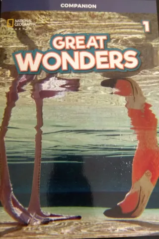 Great Wonders 1 Companion +CD National Geographic Cengage Learning 9781473761872