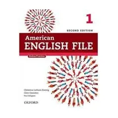 American English File 1 Student's book +Online Practice 2nd Edition Oxford University Press 9780194776158