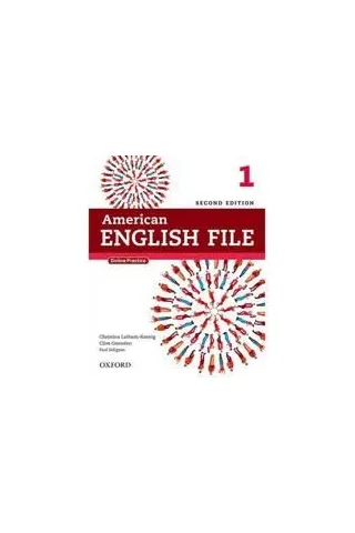 American English File 1 Student's book (+Online Practice) 2nd Edition