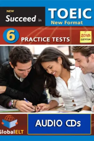 Succeed in TOEIC 6 practice tests audio cds 2018 Andrew Betsis Elt 9781781646144