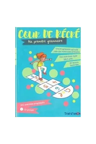 Cour De Recre Ma Premiere Grammaire & Cd