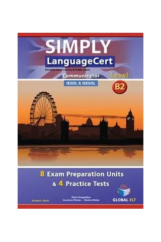 SIMPLY LanguageCert Communicator B2 Self Study Edition Andrew Betsis Elt 9781781644096