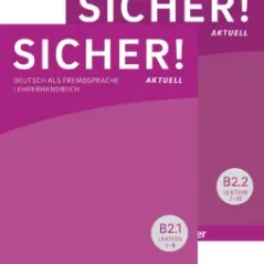 Sicher aktuell B2 Paket Lehrerhandbuch B2/1 und B2/2 Hueber Hellas 978-3-19-321207-8