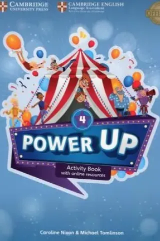 Power Up 4 Activity book +Online Resources Cambridge University Press 9781108430142