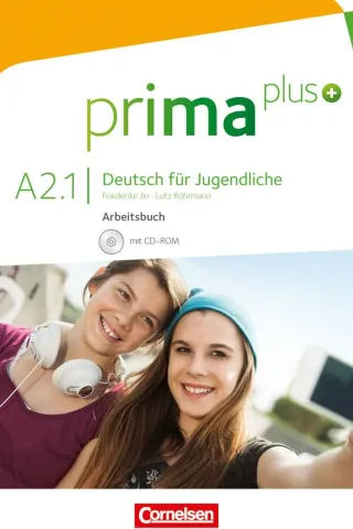 Prima plus A2.1 Arbeitsbuch με CD-ROM Cornelsen 978-3-06-120644-4