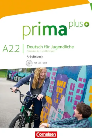 Prima plus A2.2 Arbeitsbuch με CD-ROM Cornelsen 978-3-06-120650-5