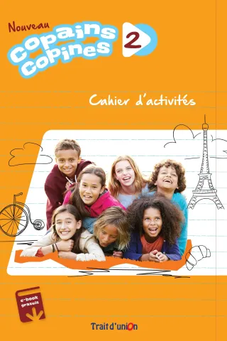 Nouveau Copains Copines 2 Cahier Trait D'Union 9789606240454