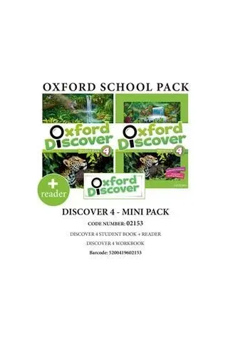 Oxford Discover 4 Mini Pack - 02153 Oxford University Press 5200419602153