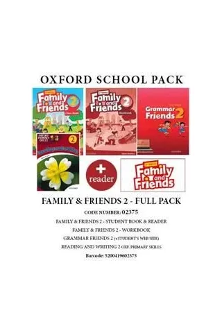 Family and Friends 2 Full Pack - 02375 Oxford University Press 5200419602375