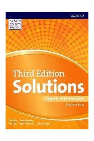 Solutions Upper Intermediate Student's Book 2nd Edition