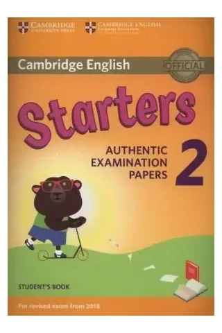 Cambridge English Starters 2 Student's book