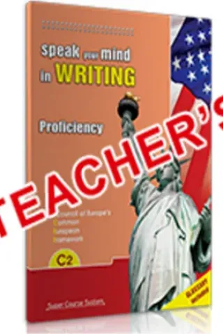 Speak your mind in writing C2 PROFICIENCY teacher's