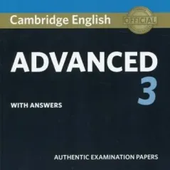 Cambridge English Advanced 3 Student's book with Answers Cambridge University Press 9781108431217