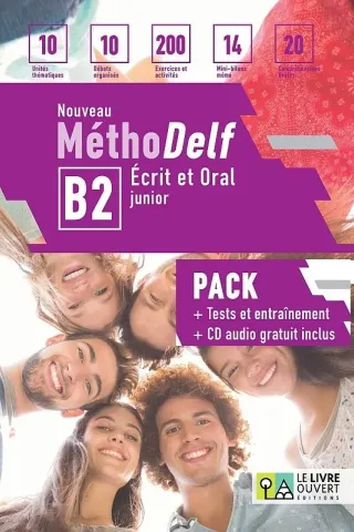 Nouveau Methodelf B2 Pack Eleve (Livre + Tests)