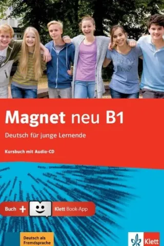 Magnet neu B1 Kursbuch mit Audio-CD + Klett Book-App Klett Hellas 9789605821289