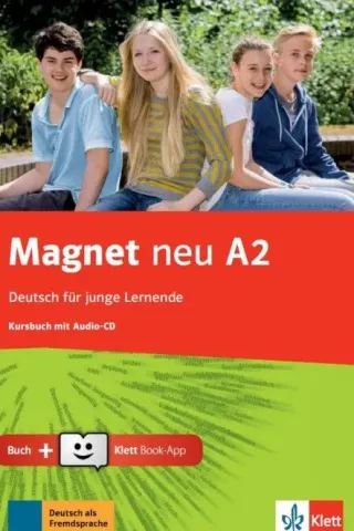 Magnet neu A2 Kursbuch mit Audio-CD + Klett Book-App