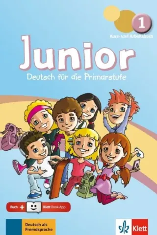 Junior 1, Kurs- und Arbeitsbuch + Online-Hörmaterial + Klett Book-App-Code (για 12μηνη χρήση)