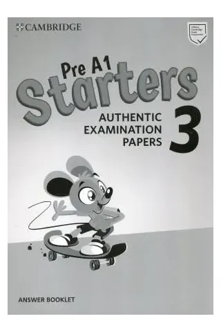 Starters 3 Pre A1 Booklet Revided 2019 Cambridge University Press 9781108465175