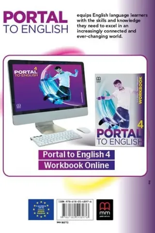 PORTAL TO ENGLISH 4 Workbook with online code MM Publications 9786180548976