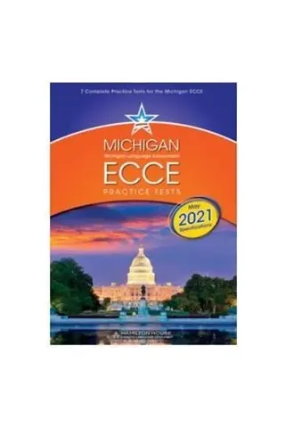 Michigan Ecce B2 Practice Tests 1 Student's Book 2021 Format