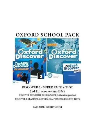 Discover 2 (II Ed) Super Pack Plus Test -03761