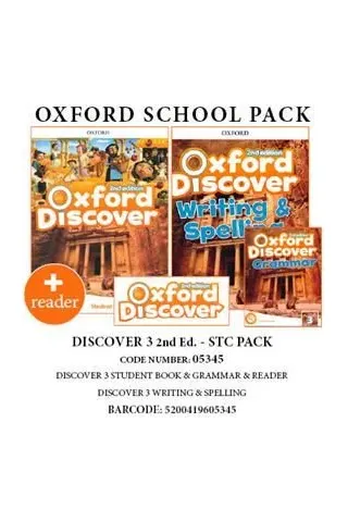 Discover 3 (II Ed) Soft Pack Plus Reader -04881 Oxford University Press 5200419605345