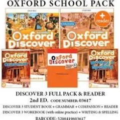 Discover 3 (II Ed) Full Pack Plus Reader -03617 Oxford University Press 5200419603617