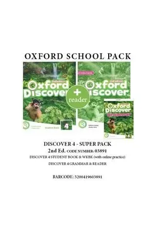 Discover 4 (II Ed) Super Pack -03891