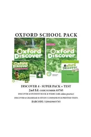 Discover 4 (II Ed) Super Pack (plus Tests) – 03785