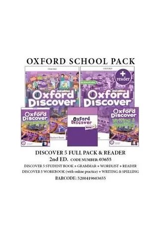 Discover 5 (II Ed) Full Pack Plus Reader -03655 Oxford University Press 5200419603655