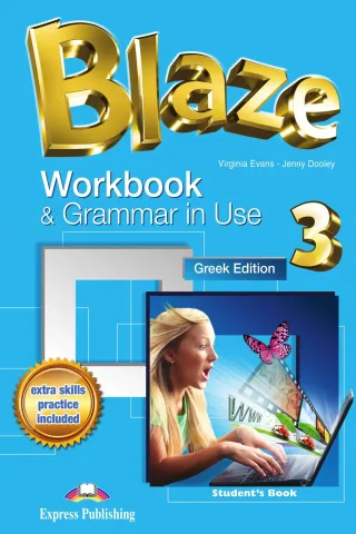 Blaze 3 - Workbook & Grammar in  Express Publishing 978-1-4715-5204-5