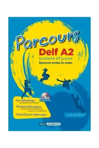 Parcours Delf A2 Scolaire et Junior livre Nouvel Esprit 9786188475533