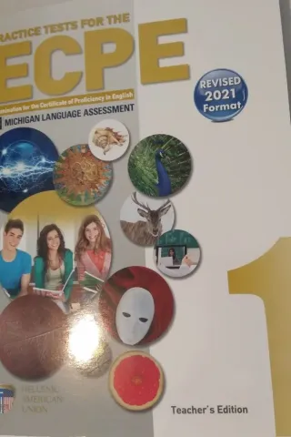 Practice Tests for the ECPE Book 1 Teacher's Edition with 8 Cds (Revised 2021 Format)