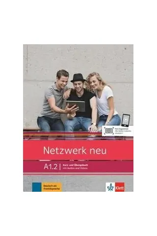 Netzwerk Neu A1.2 Kursbuch Und Arbeitsbuch (+Audio&Video Online)