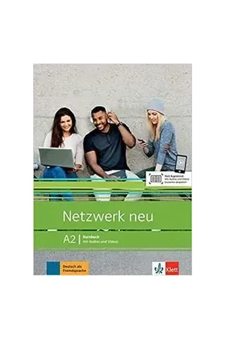 Netzwerk Neu A2 Kursbuch  +Audio &Vid Klett Hellas 978-3-12-607164-2