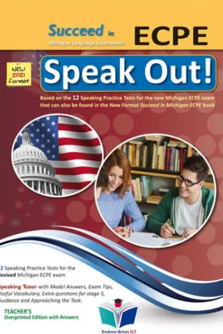 Succeed in ECPE Speak Out 2021 Format Andrew Betsis Elt 9789604138531