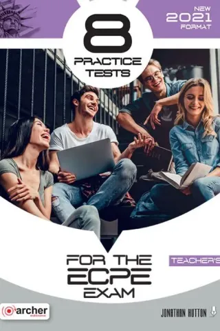 8 Practice tests for the ECPE 2021 f Archer Boukouvalas 9789963728824