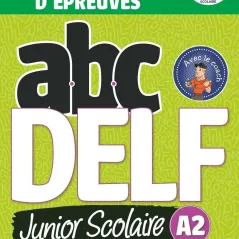 ABC Delf Junior Scolaire A2  +CD  2nd CLE International 9782090351958