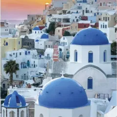 Clementoni - Puzzle 1000 HQ Collection Santorini