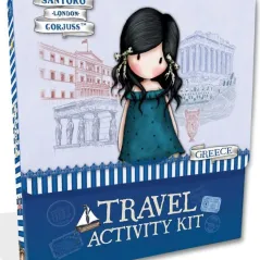 Santoro's Gorjuss-Greece: Travel Activity Kit Χάρτινη Πόλη 978-960-621-571-1