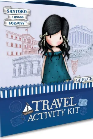 Santoro's Gorjuss-Greece: Travel Activity Kit